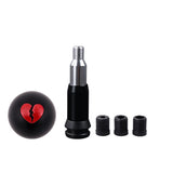 Brand New JDM BROKEN HEART Black Shift Knob Automatic Transmission Car Racing Gear Shifter