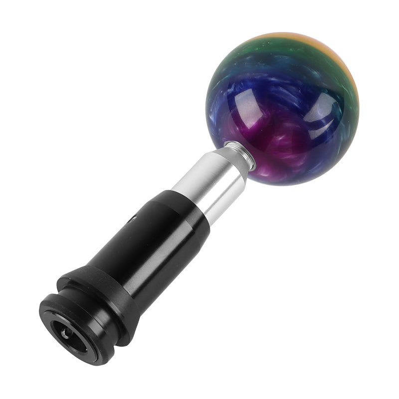 Brand New Jdm Universal Rainbow Multicolor Round Ball Automatic Shift Knob Shifter