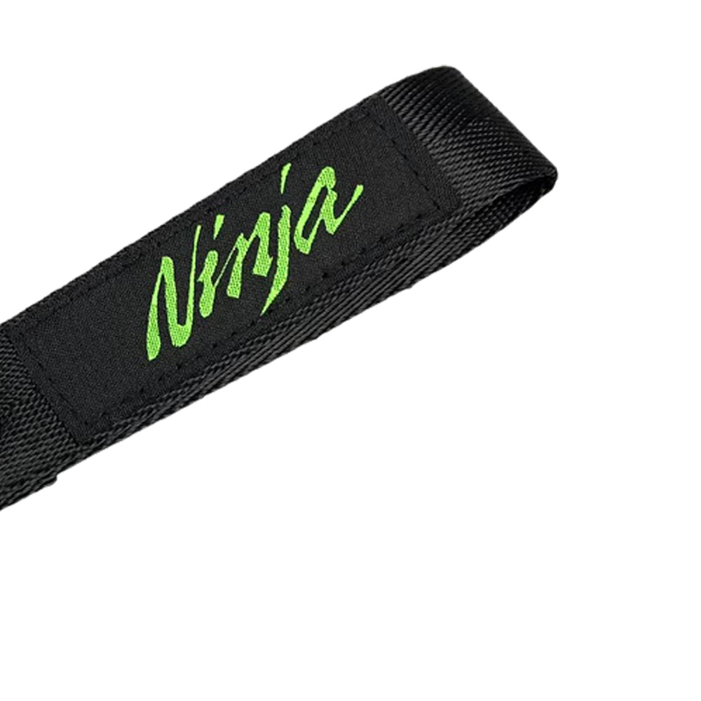 Brand New JDM Ninja Kawasaki Motorcycle Bike Black Racing Keychain Metal key Ring Hook Strap Lanyard Universal