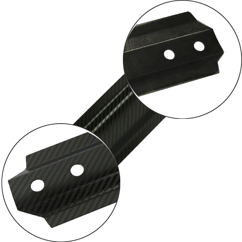 Brand New Universal Carbon Fiber Aluminum Car Battery Tie Down Mount Bracket Brace Bar