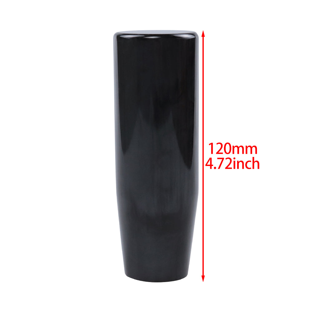 Brand New 12CM Universal Pearl Long Black Stick Manual Car Gear Shift Knob Shifter M8 M10 M12