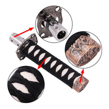 Load image into Gallery viewer, Brand New Universal Japanese Katana Samurai Sword Shift Gear Knob Lever Shifter Gear Metal Aluminum