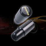 Brand New Universal Momo Black Real Carbon Fiber Racing Gear Stick Shift Knob For MT Manual M12 M10 M8