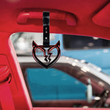 Brand New Devil Broken Heart Shaped Rainbow JDM TSURIKAWA Subway Bus Black Handle Strap Charm Drift