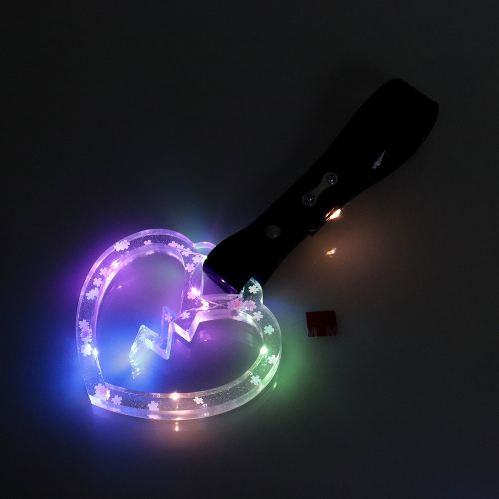 Brand New LED Broken Heart JDM TSURIKAWA Ring Subway Train Bus Handle Strap Charm Drift