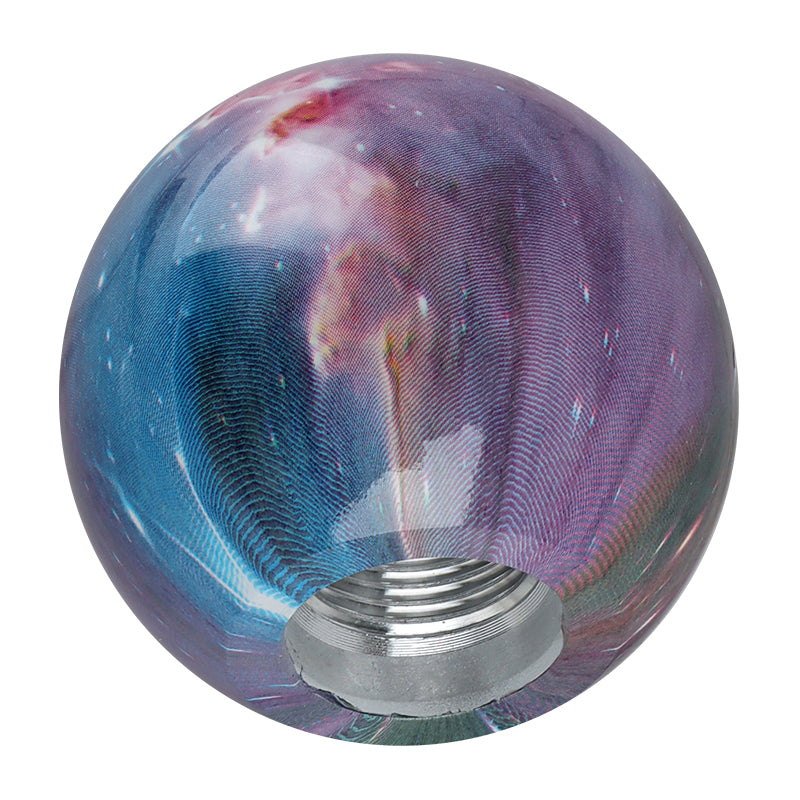 Brand New Universal Star Galaxy Ball Round Ball Manual Car Racing Gear Shift Knob Shifter M12 M10 M8