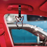 Brand New Playboy Bunny Shaped Rainbow JDM TSURIKAWA Subway Bus Black Handle Strap Charm Drift