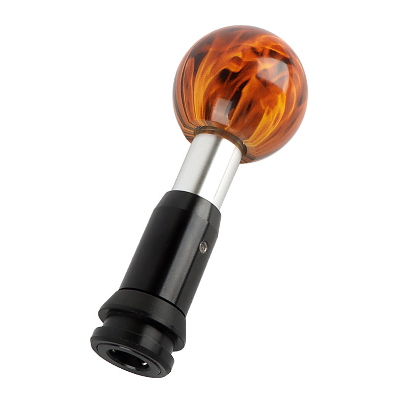 Brand New Fireball Round Ball Aluminum Automatic Transmission Car Gear Shift Knob Shifter level