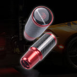 Brand New Universal Mazdaspeed Red Real Carbon Fiber Racing Gear Stick Shift Knob For MT Manual M12 M10 M8