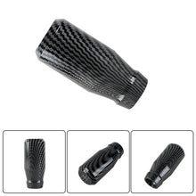 Load image into Gallery viewer, Brand New Universal JDM 5 Speed Aluminum Carbon Fiber Look Manual Gear Stick Shift Knob Shifter M8 M10 M12