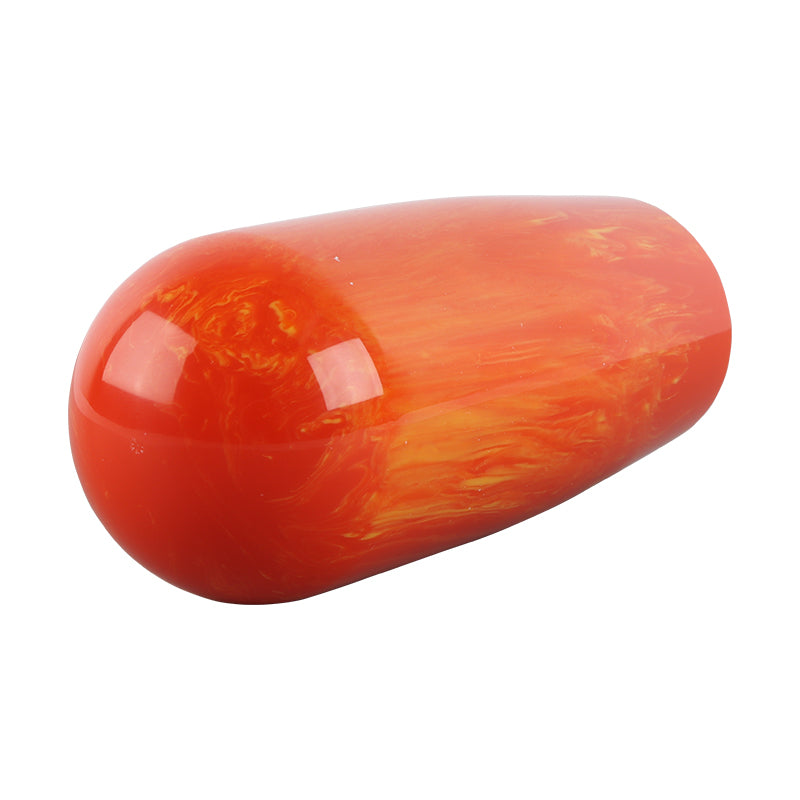 Brand New JDM Universal JDM Red 10CM Marble Style Stick Manual Gear Shift Knob Shifter M8 M10 M12