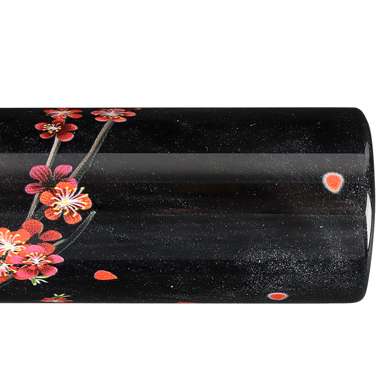 Brand New 15CM Universal Sakura Flower Pearl Black Manual Gear Stick Shift Knob Lever Shifter M12 M10 M8