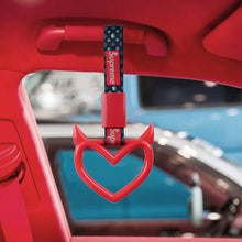 Load image into Gallery viewer, Brand New Supreme Devil Heart Shaped Red JDM TSURIKAWA Subway Bus Handle Strap Charm Drift