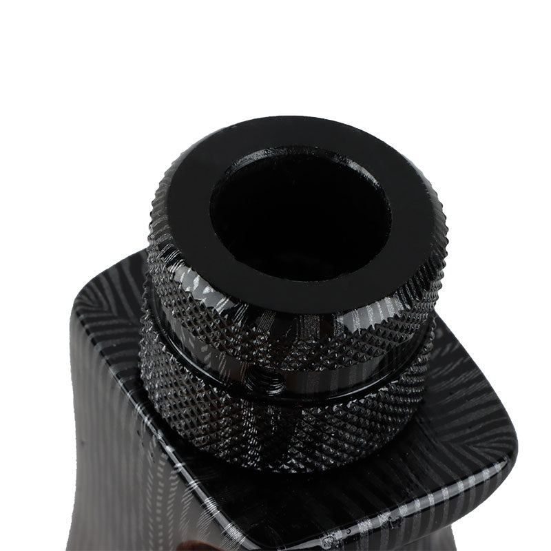 Brand New Universal Carbon Fiber Look Slotted Pistol Grip Handle Manual Gear Shift Knob Shifter M8 M10 M12