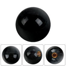 Load image into Gallery viewer, Brand New Universal Pearl Black Round Ball Shift Knob Car Gear MT Manual Shifter M8 M10 M12