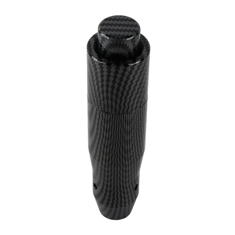 Brand New Universal Carbon Fiber Aluminum Automatic Stick Gear Shift Knob Lever Shifter