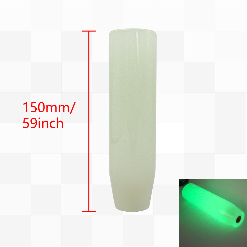 Brand New 15CM JDM Glow in the Dark Green Manual Car Gear Long Stick Shift Knob Shifter M8 M10 M12