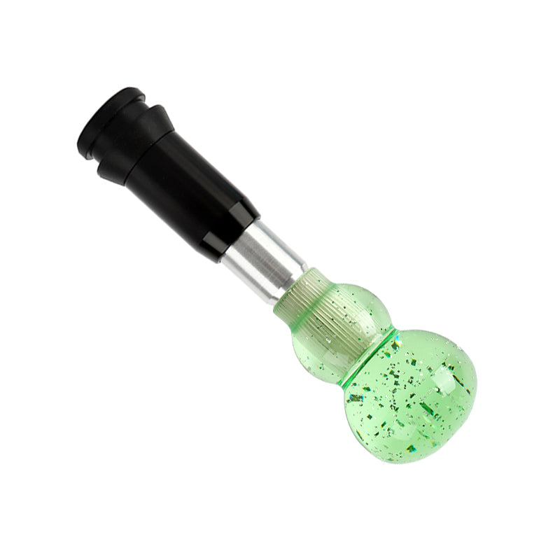 Brand New JDM Green Glitter Gourd Shape Crystal Automatic Gear Shift Knob Lever Shifter