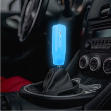 Load image into Gallery viewer, Brand New Universal 12CM Mugen Glow in the Dark Blue Pearl Long Stick Manual Car Gear Shift Knob Shifter M8 M10 M12