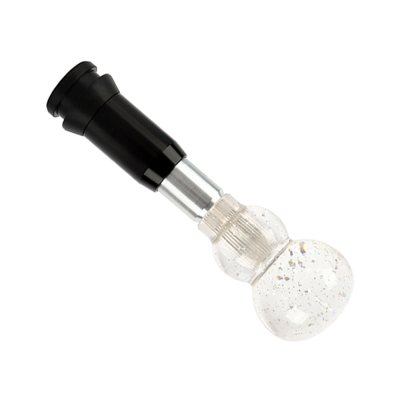 Brand New JDM Clear Glitter Gourd Shape Crystal Automatic Gear Shift Knob Lever Shifter