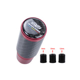 Brand New Universal Mugen Red Real Carbon Fiber Racing Gear Stick Shift Knob For MT Manual M12 M10 M8