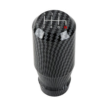 Load image into Gallery viewer, Brand New Universal JDM 6 Speed Aluminum Carbon Fiber Look Manual Gear Stick Shift Knob Shifter M8 M10 M12