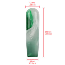 Load image into Gallery viewer, Brand New JDM Universal JDM Green 15CM Marble Style Stick Manual Gear Shift Knob Shifter M8 M10 M12