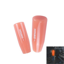 Load image into Gallery viewer, Brand New Universal 12CM BRIDE Glow in the Dark Red Pearl Long Stick Manual Car Gear Shift Knob Shifter M8 M10 M12