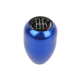 Brand New Universal Real Carbon Sticker 6 Speed Aluminum Manual Gear Stick Blue Shift Knob M8 M10 M12