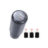 Brand New Universal Mugen Black Real Carbon Fiber Racing Gear Stick Shift Knob For MT Manual M12 M10 M8