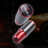 Brand New Universal Bride Red Real Carbon Fiber Racing Gear Stick Shift Knob For MT Manual M12 M10 M8