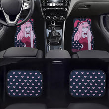 Load image into Gallery viewer, Brand New 4PCS UNIVERSAL ANIME GIRLS Racing Fabric Car Floor Mats Interior Carpets