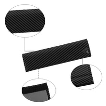 Load image into Gallery viewer, Brand New Universal 2PCS Black Carbon Fiber Look Car Seat Belt Covers Shoulder Pad