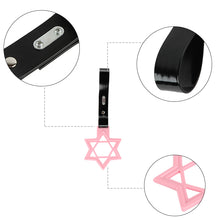 Load image into Gallery viewer, Brand New Hexagram Shaped Pink JDM TSURIKAWA Subway Bus Black Handle Strap Charm Drift