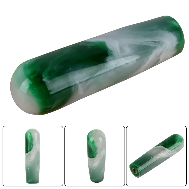 Brand New JDM Universal JDM Green 15CM Marble Style Stick Manual Gear Shift Knob Shifter M8 M10 M12