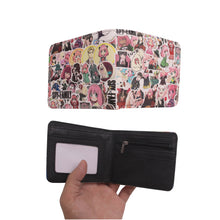 Load image into Gallery viewer, Brand New Unisex SPY X Family Anya Forger Anime Purse Short Bifold Fashion Leather Wallet