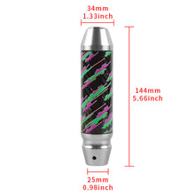 Load image into Gallery viewer, Brand New HKS Style Universal Real Carbon Fiber Silver Aluminum Automatic Transmission Racing Gear Shift Knob