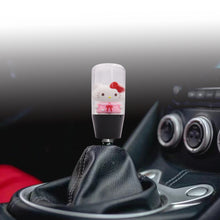 Load image into Gallery viewer, Brand New Universal Hello Kitty Character Crystal Clear Stick Car Manual Gear Shift Knob Shifter Lever Cover