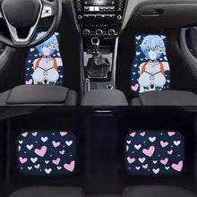 Load image into Gallery viewer, Brand New 4PCS UNIVERSAL ANIME GIRLS Racing Fabric Car Floor Mats Interior Carpets