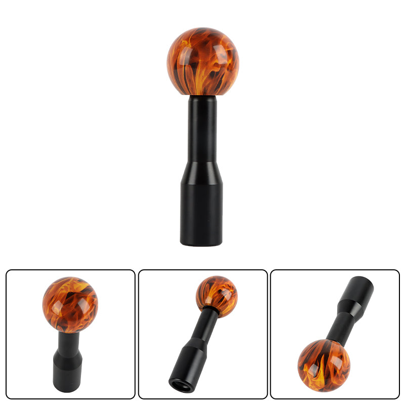 Brand New Universal Fireball Manual Gear Stick Shift Knob M8 M10 M12 & Black Shifter Extender Extension