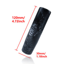 Load image into Gallery viewer, Brand New 12CM Universal Pearl Long BK/WH Stick Manual Car Gear Shift Knob Shifter M8 M10 M12