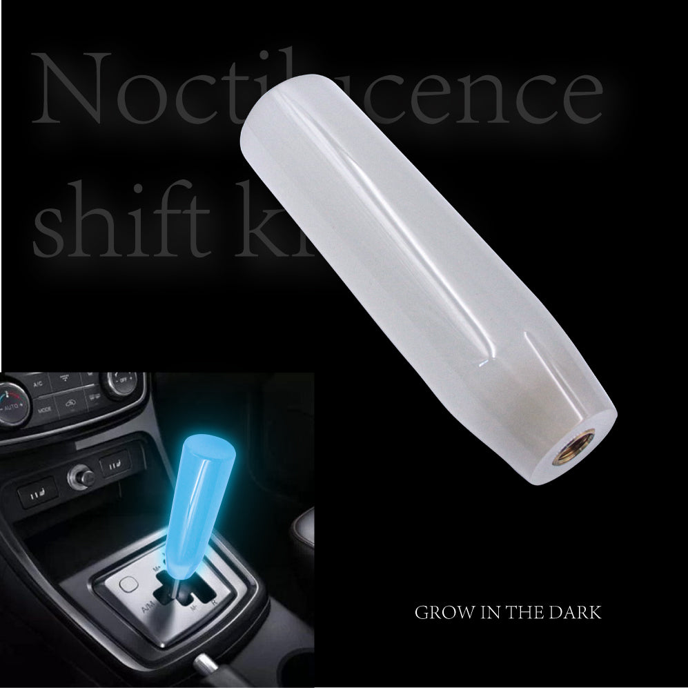 Brand New 15CM JDM Glow in the Dark Blue Manual Car Gear Long Stick Shift Knob Shifter M8 M10 M12