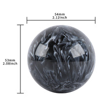 Load image into Gallery viewer, BRAND NEW UNIVERSAL JDM Pearl Round Starball Black/White Manual Gear Stick Shift Knob Lever Shifter M8 M10 M12