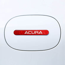 Load image into Gallery viewer, Brand New 1PCS Acura Real Carbon Fiber Red Car Trunk Side Fenders Door Badge Scratch Guard Sticker