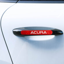 Load image into Gallery viewer, Brand New 1PCS Acura Real Carbon Fiber Red Car Trunk Side Fenders Door Badge Scratch Guard Sticker