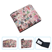 Load image into Gallery viewer, Brand New Unisex SPY X Family Anya Forger Anime Purse Short Bifold Fashion Leather Wallet