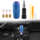 Brand New Universal JDM Blue 10CM Marble Style Stick Automatic Transmission Racing Gear Shift Knob