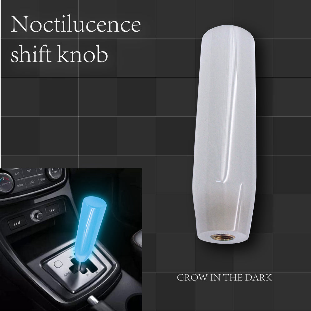 Brand New 15CM JDM Glow in the Dark Blue Manual Car Gear Long Stick Shift Knob Shifter M8 M10 M12