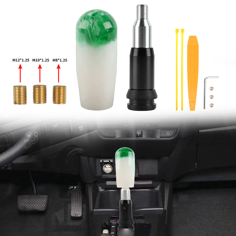 Brand New Universal JDM Green 10CM Marble Style Stick Automatic Transmission Racing Gear Shift Knob