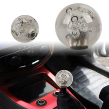 Load image into Gallery viewer, BRAND NEW UNIVERSAL V2 CRYSTAL BUBBLE BLACK ROUND BALL SHIFT KNOB MANUAL CAR RACING GEAR UNIVERSAL